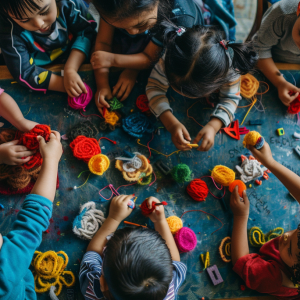 kirinoyume_a_natural_cenital_photography_of_a_bunch_of_kids_h_1cc51710-48f3-4e2c-80f3-0e0b827cffc8_1